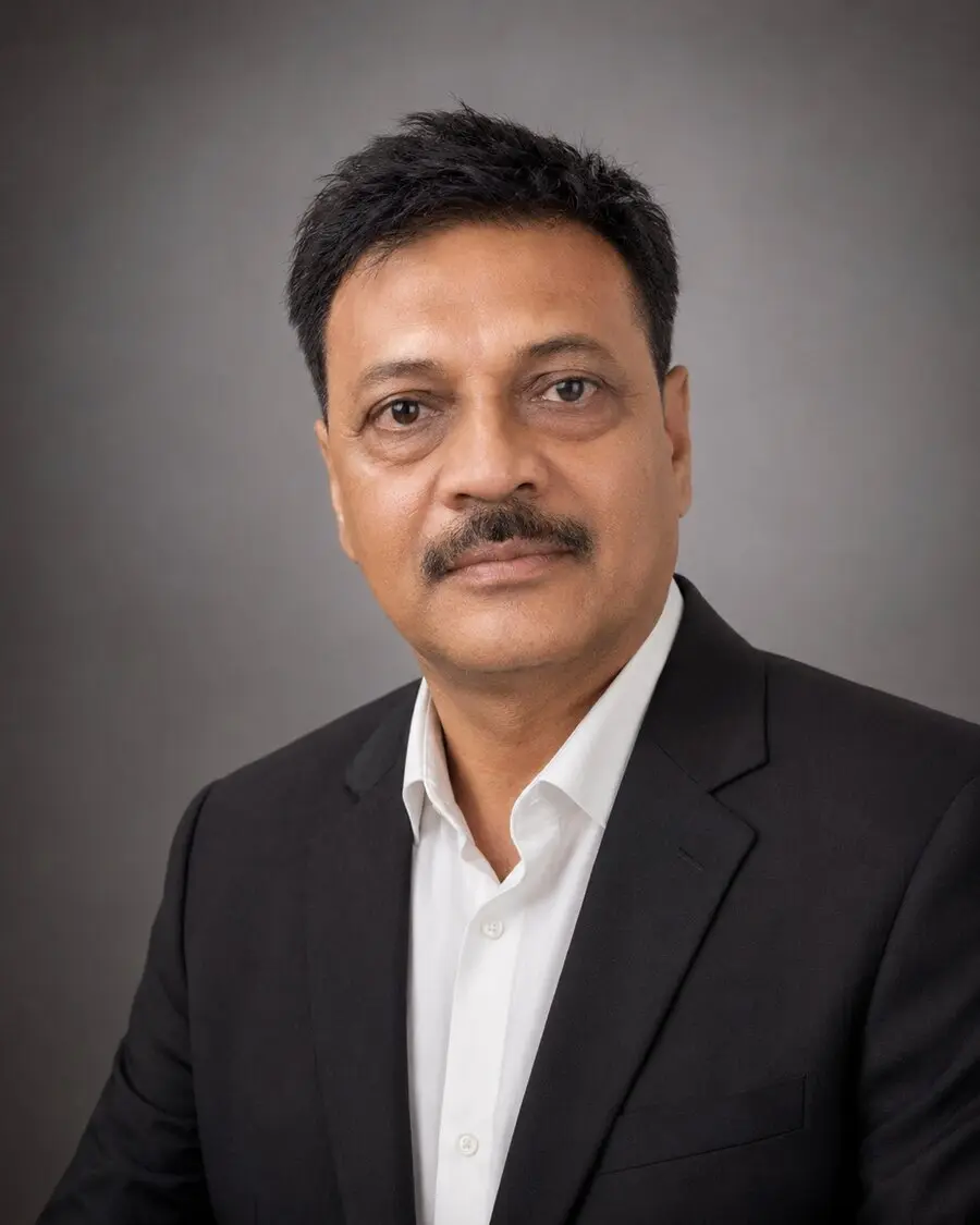 Portrait of Mr. Jitendra Haridwari, Founder & Director of Hari Enterprises